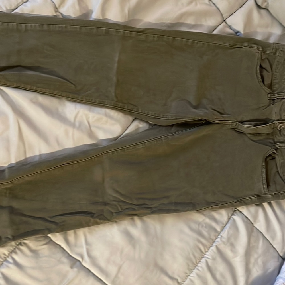 American Eagle Outfitters Olive Green Jeggings